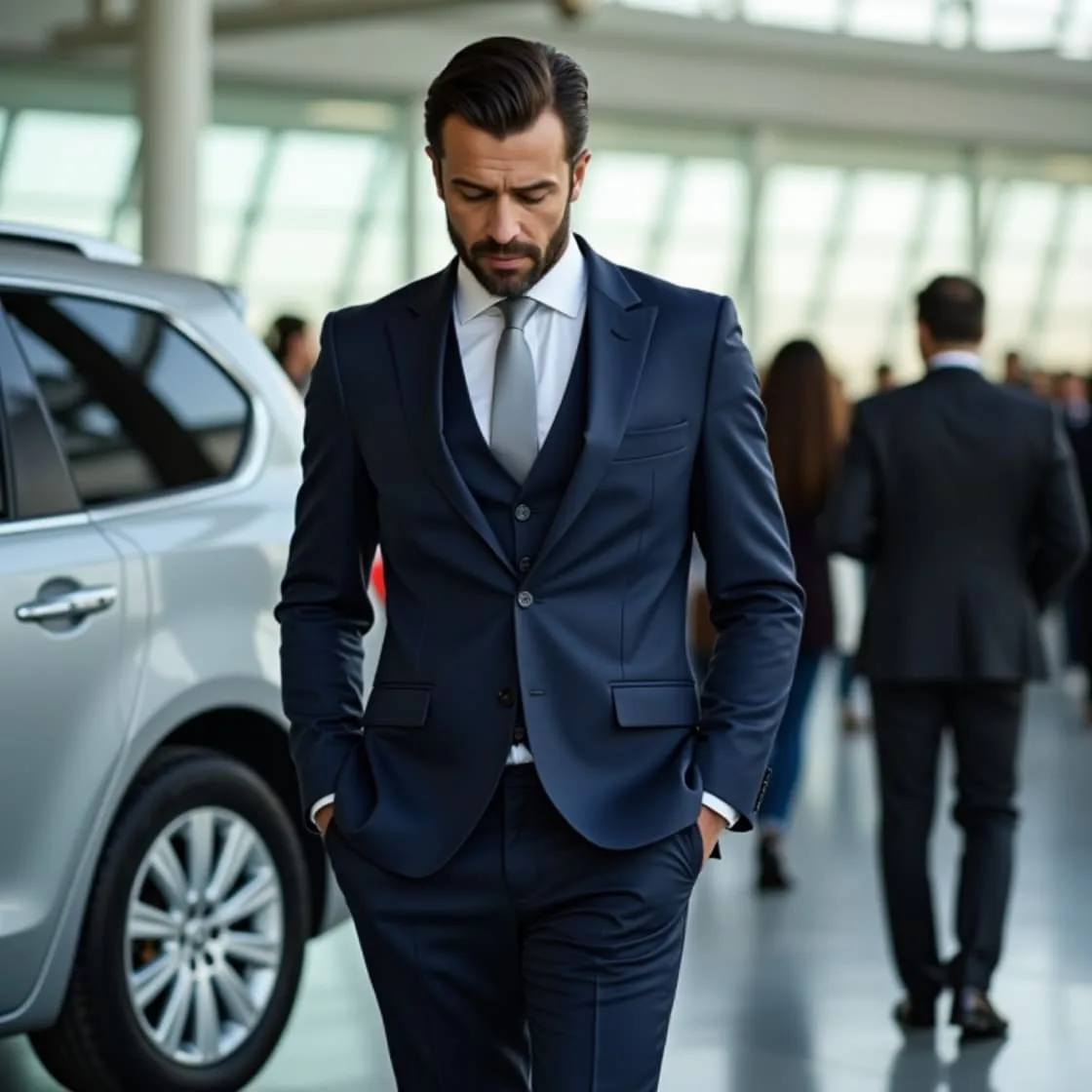 Airport transfer with car rental with driver in Trapani